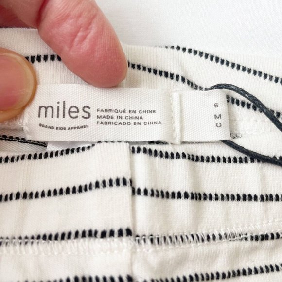 NWT Miles Striped Baby Pants Size 6 Months - Picture 4 of 8